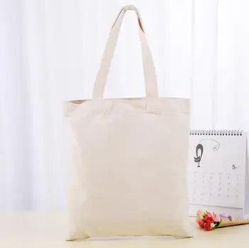 200 бр./ лот, Индивидуална чанта-тоут от естествен памук L за реклама на компания или за подарък, за партита