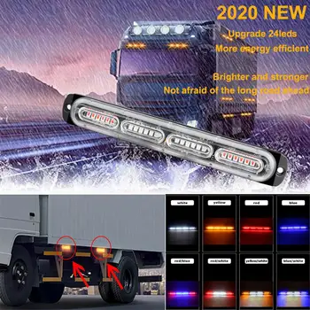 2022 НОВИ Автомобилни Фарове Колата е на 24 LED Аварийно Предупреждение за Избухване на Стробоскоп Комплект Бар Лампа Камион Светлина Бар/Работно Светлина