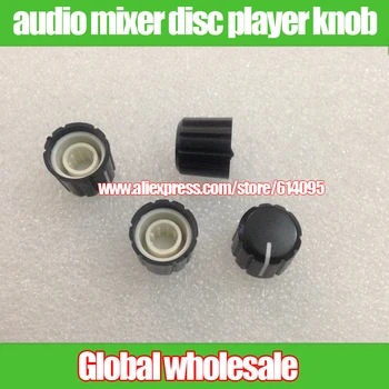 50 бр. аудио миксер дисков плейър дръжка/пластмасова дръжка 15*13,5 мм/покриване на потенциометъра/бутон за превключване/на кутията энкодера