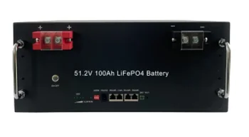 51.Акумулаторна батерия lifepo4 дълбоко цикъл 6060wh 48V100Ah с дълбок цикъл 2V100Ah акумулаторна с BMS за резервно захранване за съхранение на енергия на базата на телекомуникациите