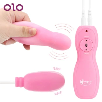 OLO G-Spot Вибратори Куршум Прыгающее Яйце с Дистанционно Управление Стимулатор на Клитора Вагина Топки Секс Играчки за Жени Вибриращ Вибратор