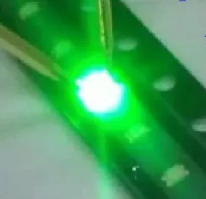 SMD 0603 SMT LED Зелена Светлина Светещ Тръба Излъчва диод 100 бр./1 лот