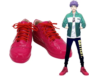 А3! Обувки за Cosplay Hyoudou Kumon Червени Ботуши По Поръчка Всякакви Размери