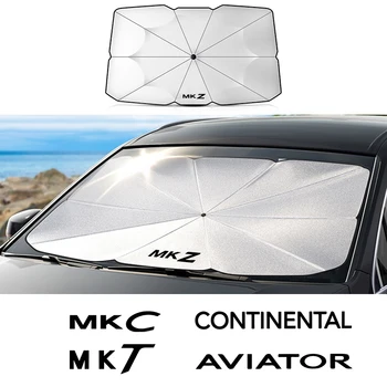 Автомобилно Предното Оцветяване За Lincoln AVIATOR Continental Navigator MKZ MKT MKC MKS MKX кола прозорец на сенника чадър автомобилни аксесоари