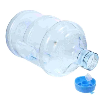 Бутилка За вода от Стомна Галон Съхранение на Минерални Кофа Къмпинг Контейнер Вана Голяма Преносима Капацитет За Носене, Спорт, Туризъм Многократна употреба
