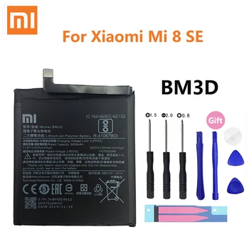 Въведете Mi 100% Оригинален BM3D 3020 mah Батерия За Xiaomi Mi 8 SE Mi8 SE Mi8SE Xiaomi8 BM3D Висококачествени Батерии за телефони + Инструменти