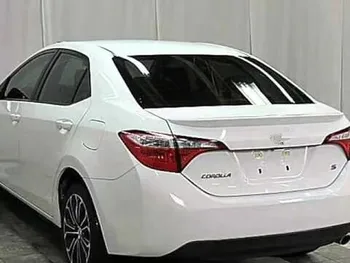 За Toyota Corolla спойлер на задния багажник крило високо качество ABS материал llip спойлер в Цвета на Грунд 2014-2018