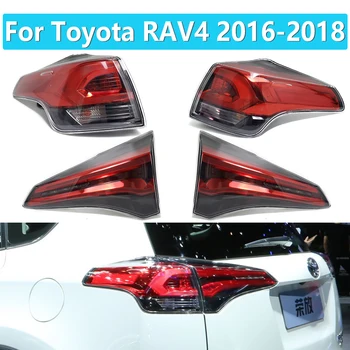 За Toyota RAV4 2016 2017 2018 Авто LED Задна Светлина Сигнална Лампа Задна Светлина В Събирането на