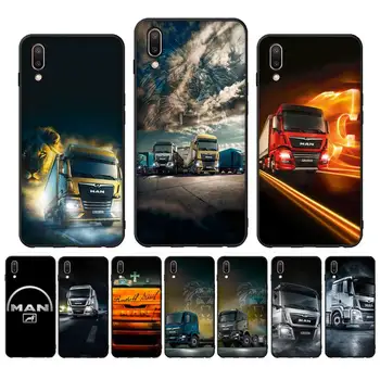 Калъф за телефон Man truck за Samsung A51 A30s A52 A71 A12 за Huawei Honor 10i за OPPO vivo Y11 калъф