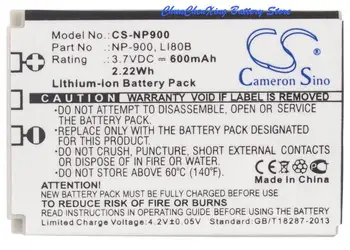 Камерън Китайско 600 mah Батерия Li-80B за Olympus T-100, X-960, BLi-296 За Polaroid T830, T830A, за НЛО DS5080, DS5331, DS5332