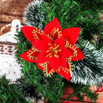 Многофункционална 2 м Удобен Растителен Елемент от Ярки Цветове, Коледен Венец, устойчив на абразия Коледен Ратан, Ярки цветове за Парти