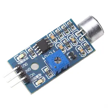 Модул за Откриване на Звуков сензор Glyduino Преминете Акустично Свирка Модул Микрофони Аудио Модул