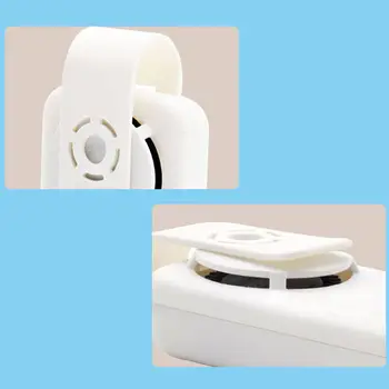 Скоба за вентилатор Маска, която се презарежда чрез USB, Изпускателната уредба Филтър, Преносими Електрически Вентилатор, Мини Пластмасова Вентилатор за Тренировки на открито