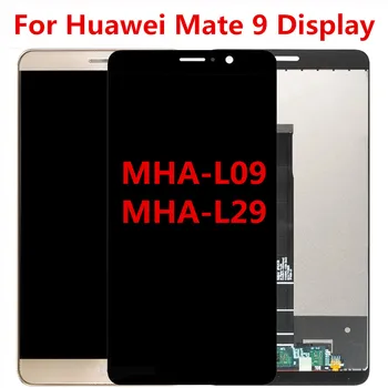 За HUAWEI Капитан 9 Сензорен Дисплей Дигитайзер с Рамка Дисплей за Huawei Капитан 9 LCD дисплей MHA-L29 Подмяна на 5,9 